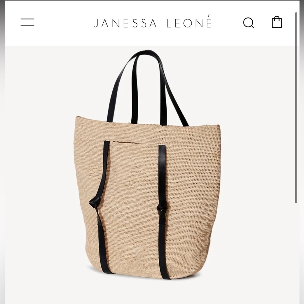 NWT Tanner Straw Bag